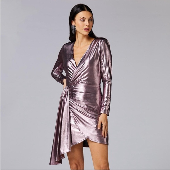 Cache liquid metallic dress - Picture 2 of 4